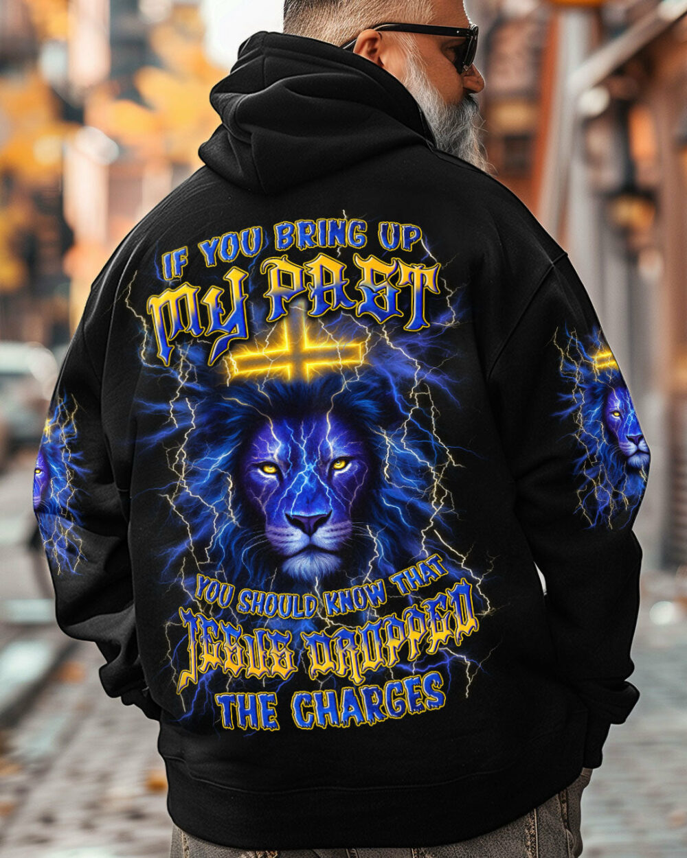 Jesus Dropped The Charges Lion Men's All Over Print Shirt - Yhln1606252 - Image 8