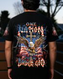 One Nation Under God Eagle Men's All Over Print Shirt  - Tlnt2905252