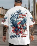 One Nation Under God Eagle Men's All Over Print Shirt  - Tltr2905252