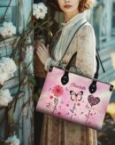 Personalized Faith Hope Love Tie Dye Leather Handbag  - Tltr0703254