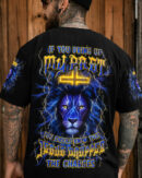 Jesus Dropped The Charges Lion Men's All Over Print Shirt - Yhln1606252