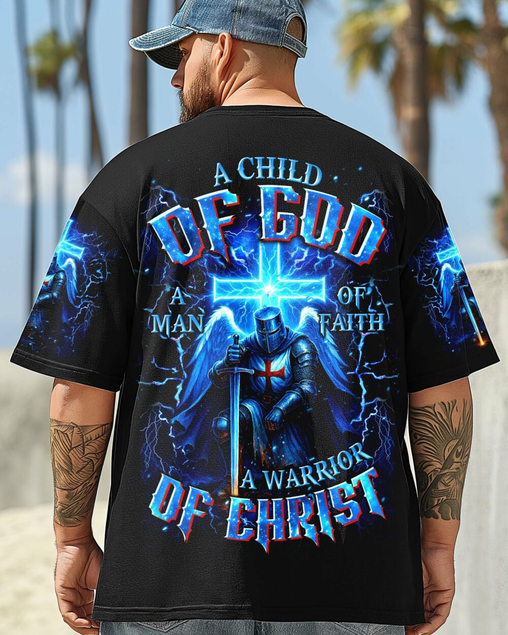 A Warrior Of Christ Warrior  Men's All Over Print Shirt - Tltr2605252