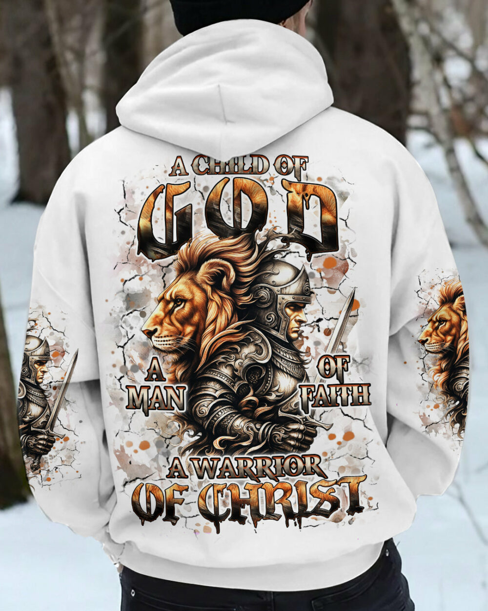 A Warrior Of Christ Men's All Over Print Shirt - Yhhn1706254 - Image 12