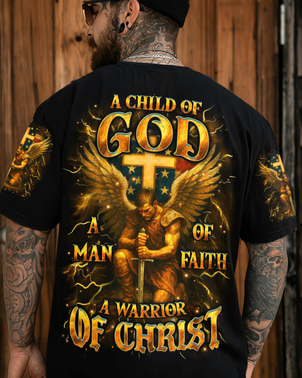 A Warrior Of Christ Men's All Over Print Shirt - Yhhn2005253