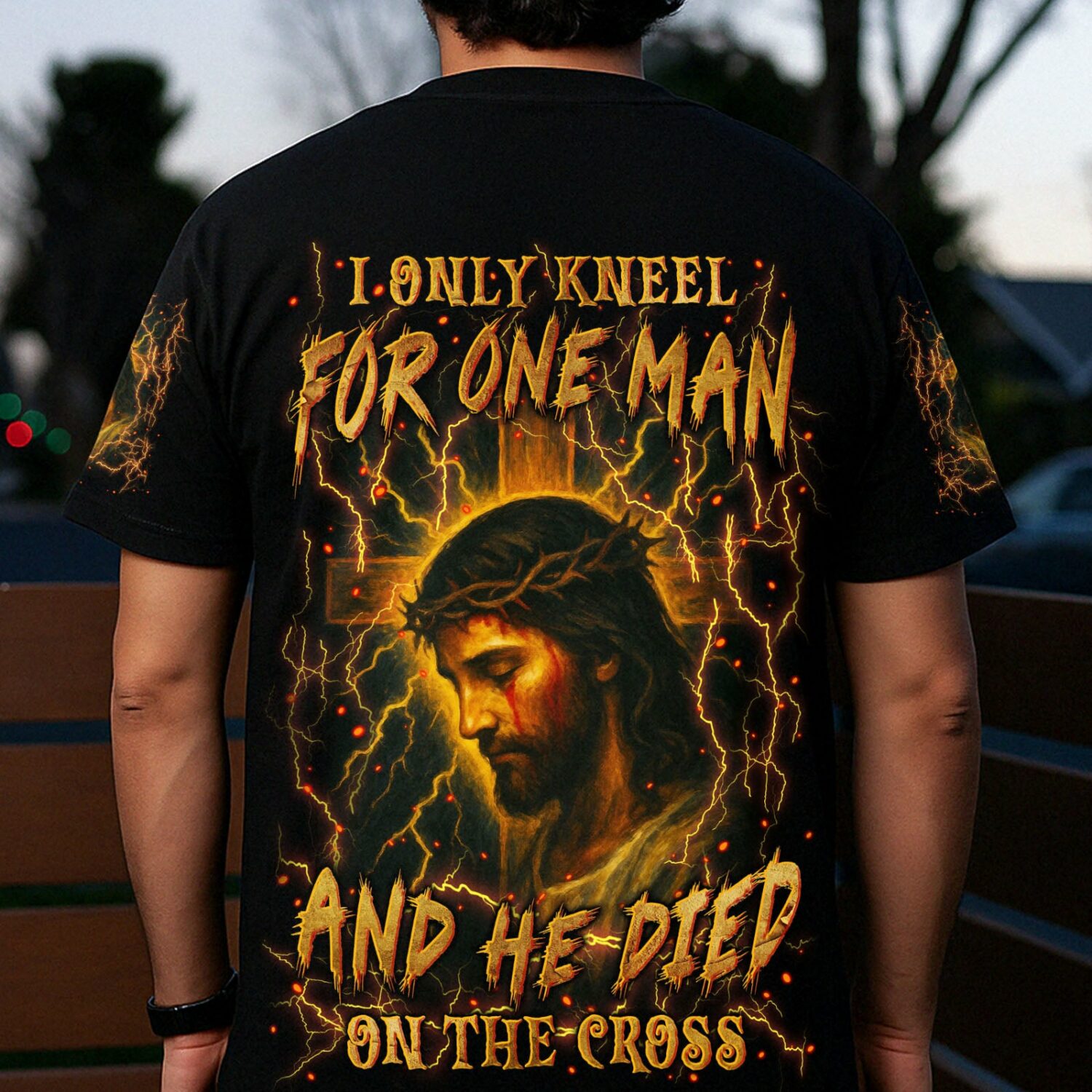 I Only Kneel For One Man Men's All Over Print Shirt - Yhln2705252
