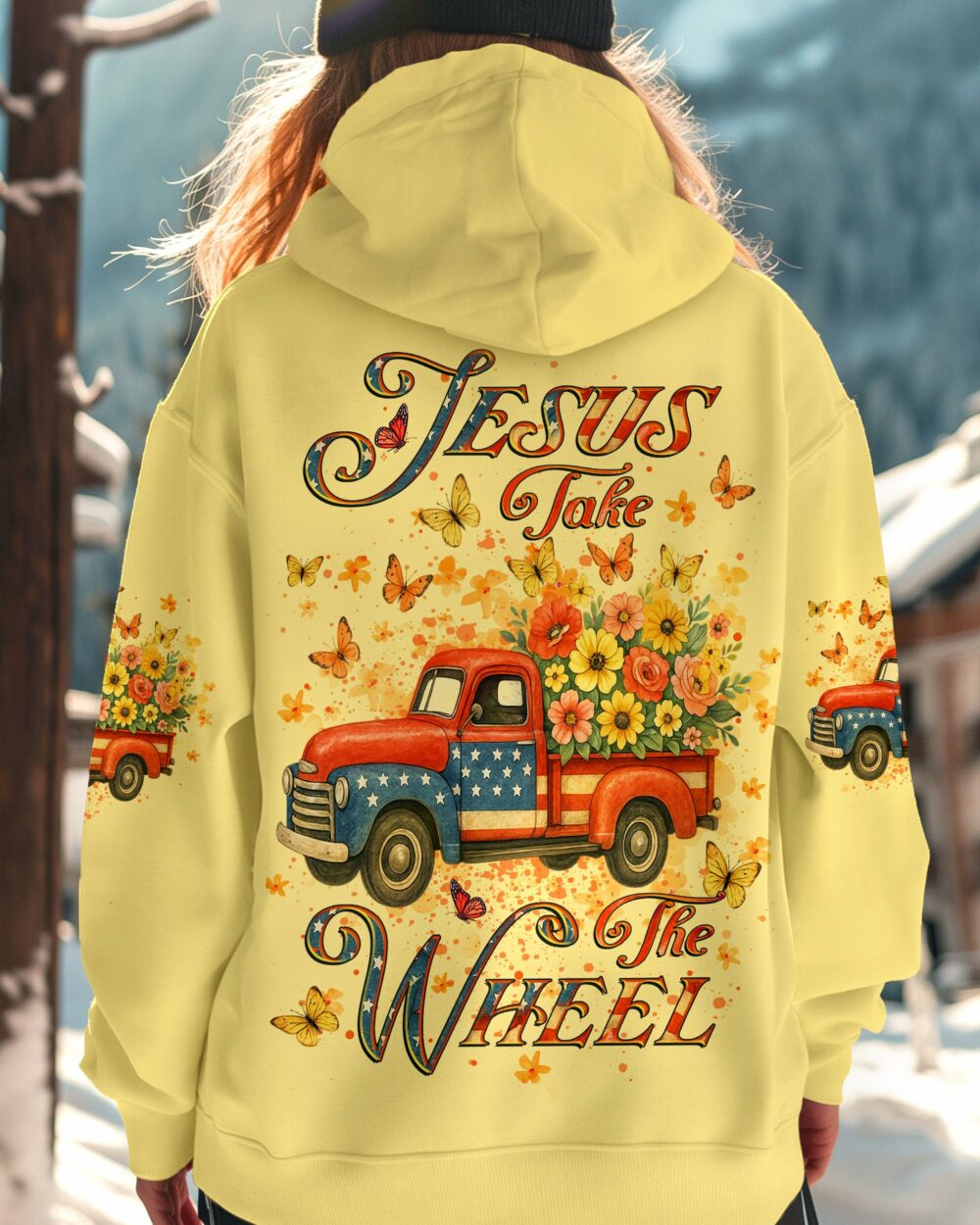 Jesus Take The Wheel Women's All Over Print Shirt - Yhlt1206254 - Image 6