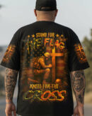 Stand For The Flag Kneel For The Cross Men's All Over Print Shirt - Yhhn0506254