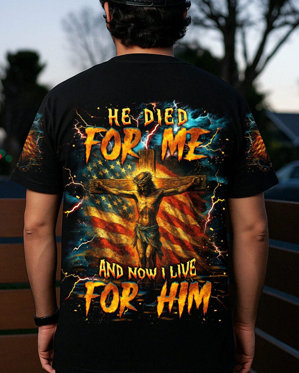 He Died For Me Men's All Over Print Shirt  - Tlnt1905252
