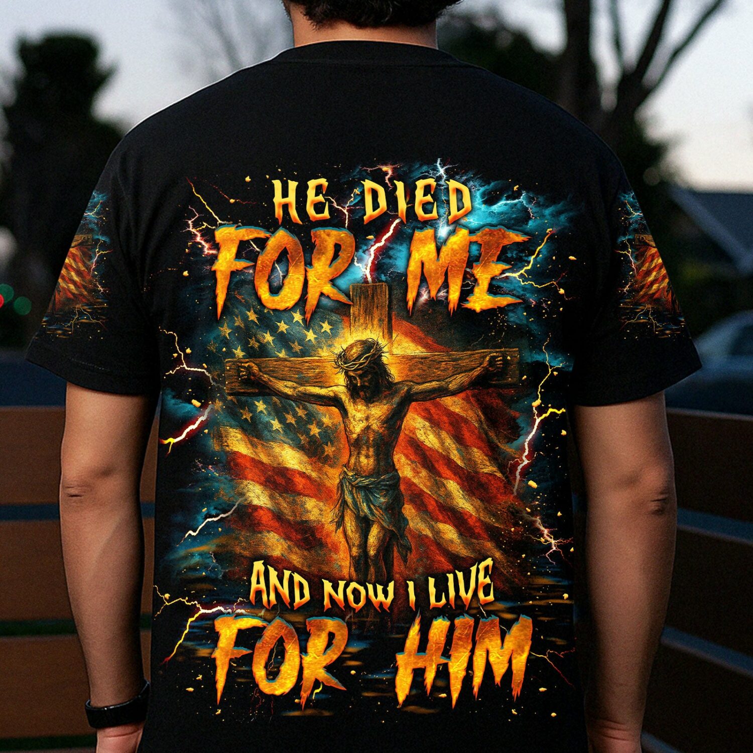 He Died For Me Men's All Over Print Shirt  - Tlnt1905252