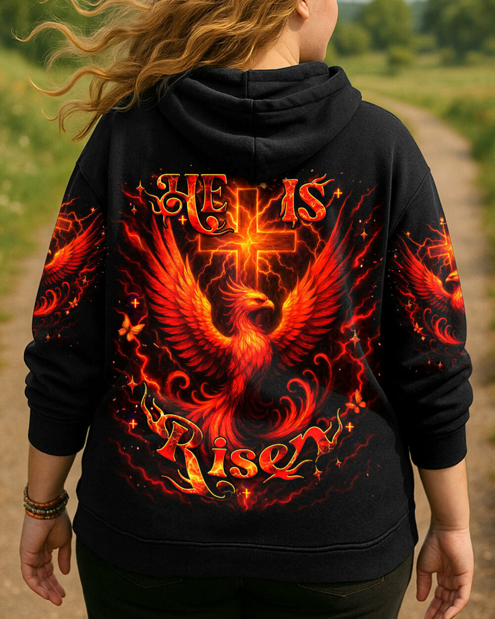 He Is Risen Women's All Over Print Shirt - Yhdu1706253 - Image 6