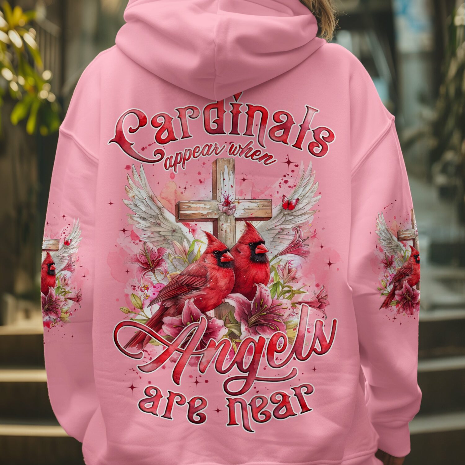 Cardinals Appear When Angels Are Near Women's All Over Print Shirt - Tyqy1806257