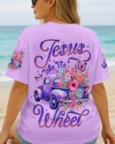 Jesus Take The Wheel Women's All Over Print Shirt - Tyqy1606253