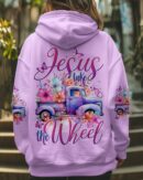 Jesus Take The Wheel Women's All Over Print Shirt - Tytd1706251