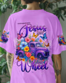 Jesus Take The Wheel Women's All Over Print Shirt - Typq1706254