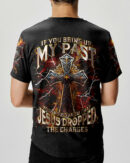 Jesus Dropped The Charges Men's All Over Print Shirt - Tlnt0406252