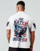 One Nation Under God Eagle Men's All Over Print Shirt  - Tltr3005252