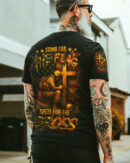 Stand For The Flag Kneel For The Cross Men's All Over Print Shirt - Yhhn0506254