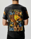 One Nation Under God Warrior Men's All Over Print Shirt - Yhhn1106252