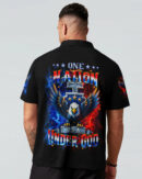 One Nation Under God Warrior Men's All Over Print Shirt - Yhhn2305251
