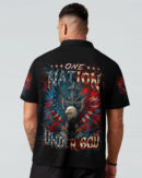 One Nation Under God Warrior Men's All Over Print Shirt - Yhln1006252