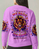 Jesus Dropped The Charges Lion Women's All Over Print Shirt  - Tlnz1106252
