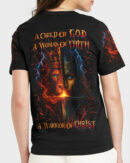 A Child Of God A Woman Of Faith Women's All Over Print Shirt -  Tlnz1606254