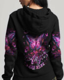 When Butterflies Appear Angels Are Near Women's All Over Print Shirt - Tlnz1806252