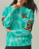 Just A Girl Who Loves Jesus Tie Dye Women's All Over Print Shirt  - Tltr1406252