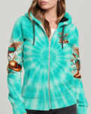 Just A Girl Who Loves Jesus Tie Dye Women's All Over Print Shirt  - Tltr1406252