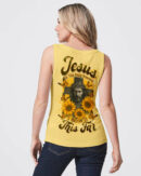 Jesus Is The Only Reason Cross Sunflower Women's All Over Print Shirt - Tltr1706252