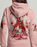 Cardinals Appear When Angels Are Near Women's All Over Print Shirt - Tltw1606253