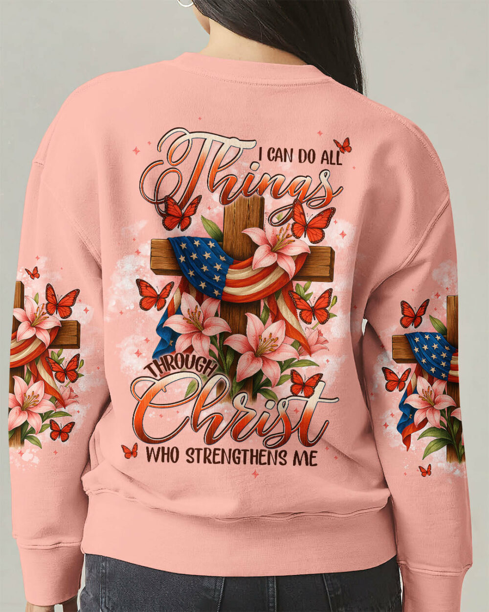 I Can Do All Things Women's All Over Print Shirt - Typq1206252 - Image 9
