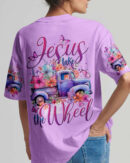 Jesus Take The Wheel Women's All Over Print Shirt - Tytd1706251