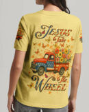 Jesus Take The Wheel Women's All Over Print Shirt - Yhlt1206254