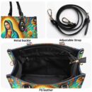 Mary Of Guadalupe Leather Handbag - Yhhn2602254