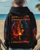 A Child Of God A Woman Of Faith Women's All Over Print Shirt -  Tlnz1606254