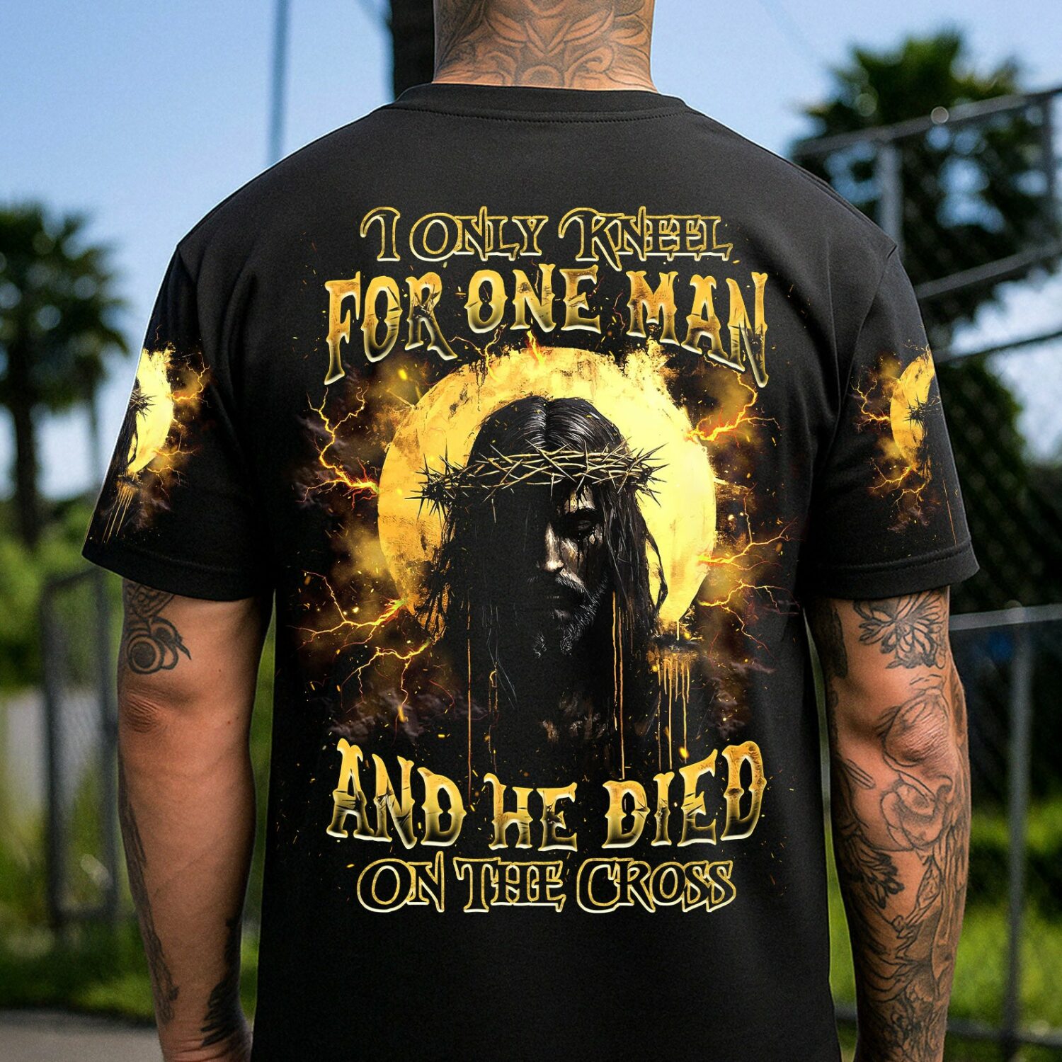 I Only Kneel For One Man Men's All Over Print Shirt - Tlnz1406253