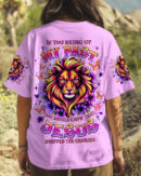 Jesus Dropped The Charges Lion Women's All Over Print Shirt  - Tlnz1106252