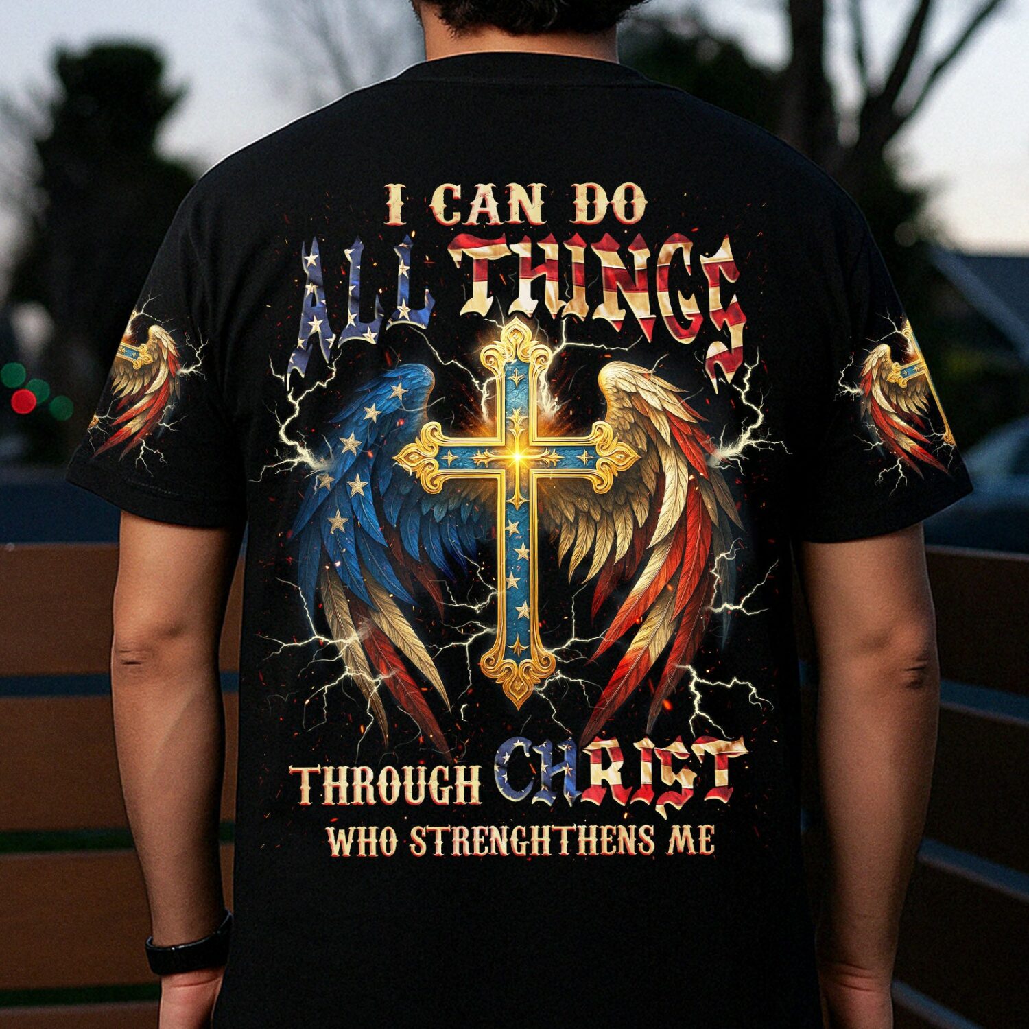 I Can Do All Things Men's All Over Print Shirt - Tlnz0406253
