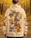 Give Thanks To The Lord Autumn Women's All Over Print Shirt   - Tltr2407252