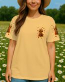 Fall For Jesus Autumn Women's All Over Print Shirt   - Tlnt1707254