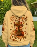 Fall For Jesus Autumn Women's All Over Print Shirt   - Tlnt1707254