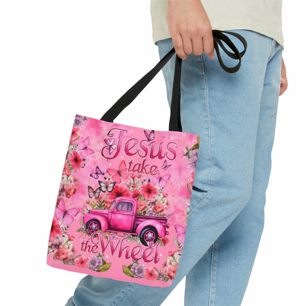 Jesus Take The Wheel Tote Bag - Tytd040124 - Image 5