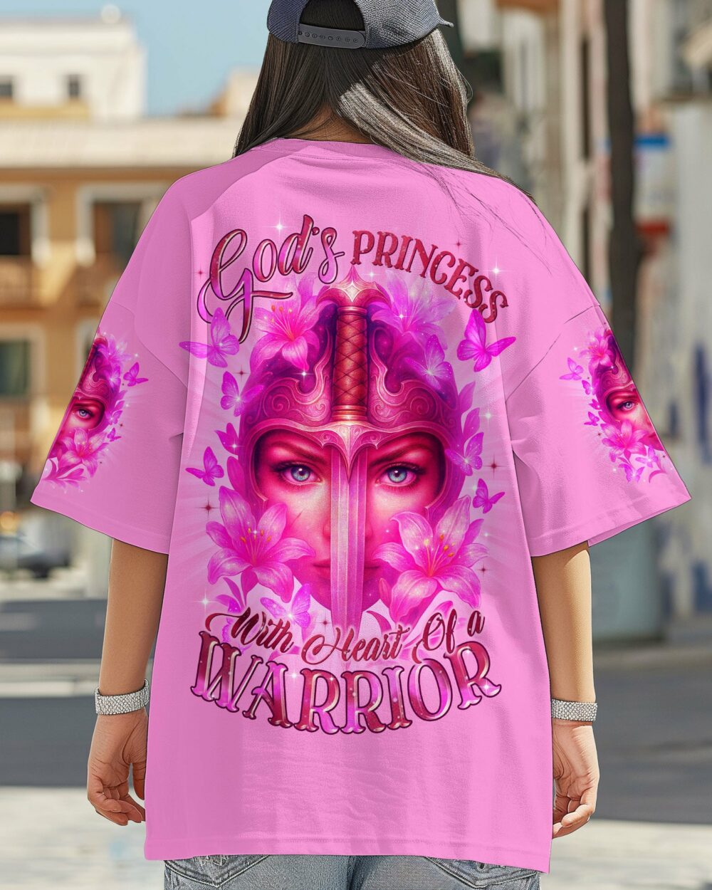 God's Princess With Heart Of A Warrior Women's All Over Print Shirt - Tltr1707253