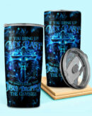 Jesus Dropped The Charges Lion Tumbler - Tlnz2006244