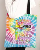 Promise Keeper Light In The Darkness Tie Dye Tote Bag - Tytd2606232