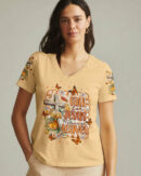 Fall For Jesus Autumn Women's All Over Print Shirt   - Tlnt1407252