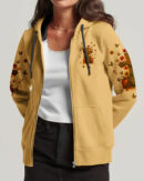 Fall For Jesus Autumn Women's All Over Print Shirt   - Tlnt1707254