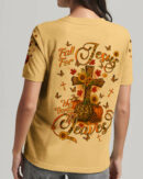 Fall For Jesus Autumn Women's All Over Print Shirt   - Tlnt1707254