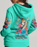 I Love Horses And Believe In Jesus  Women's All Over Print Shirt - Tlnz1807254